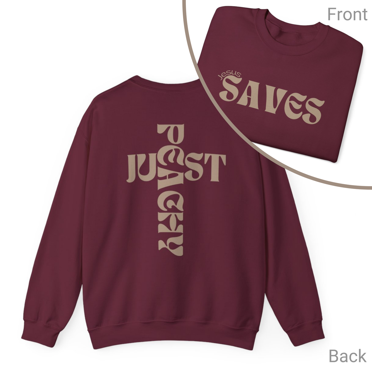 JP Jesus Saves Crewneck