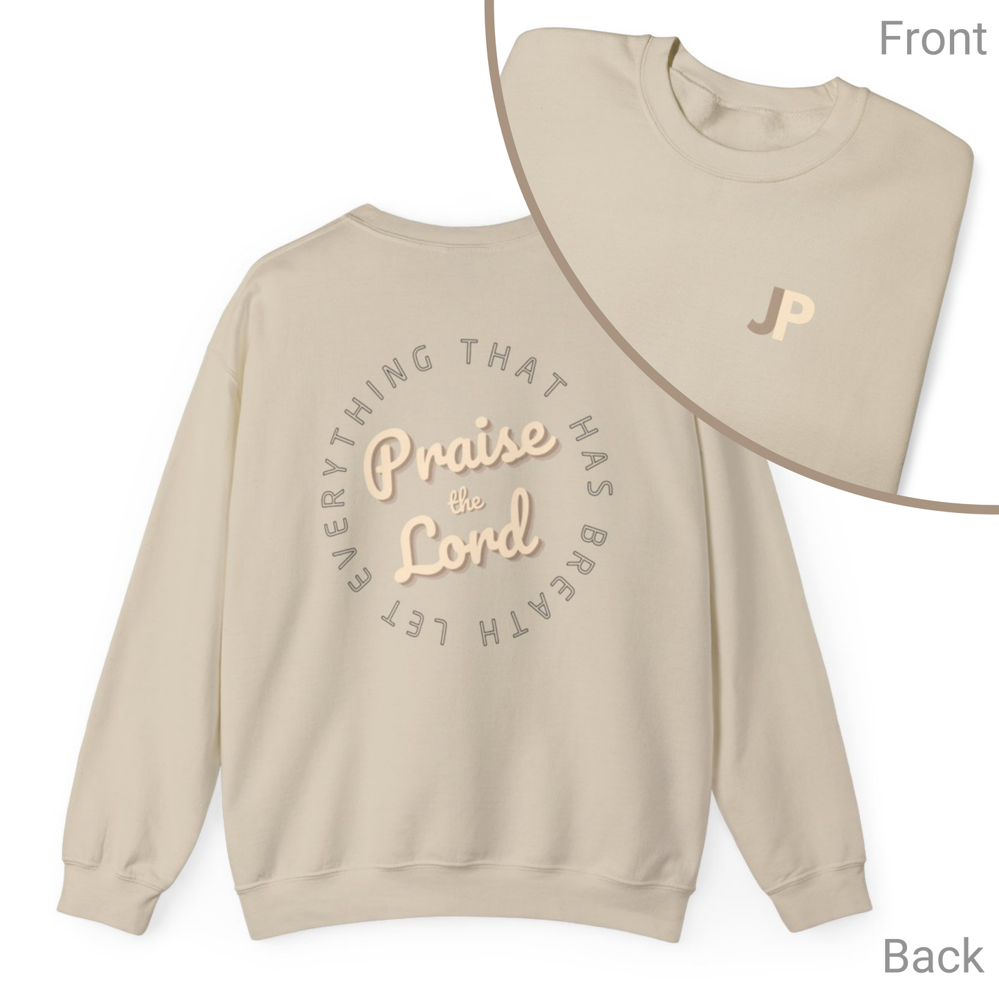 JP Praise the Lord Crewneck