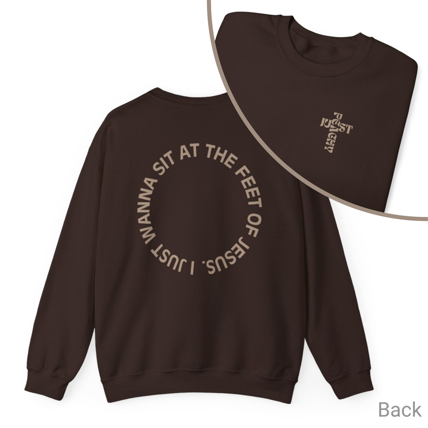 JP Feet of Jesus Crewneck