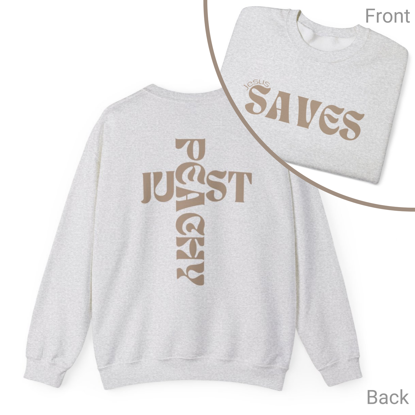 JP Jesus Saves Crewneck