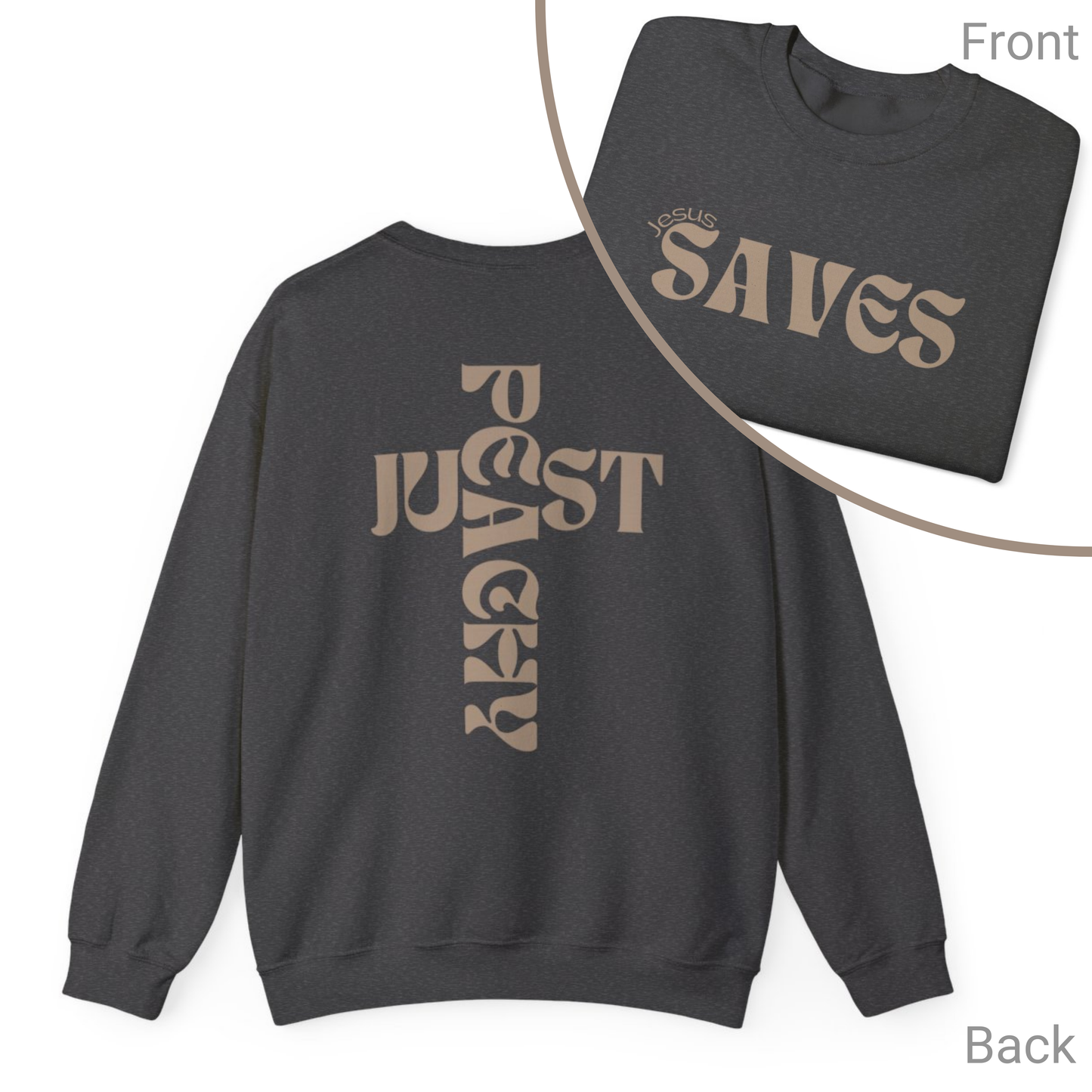 JP Jesus Saves Crewneck