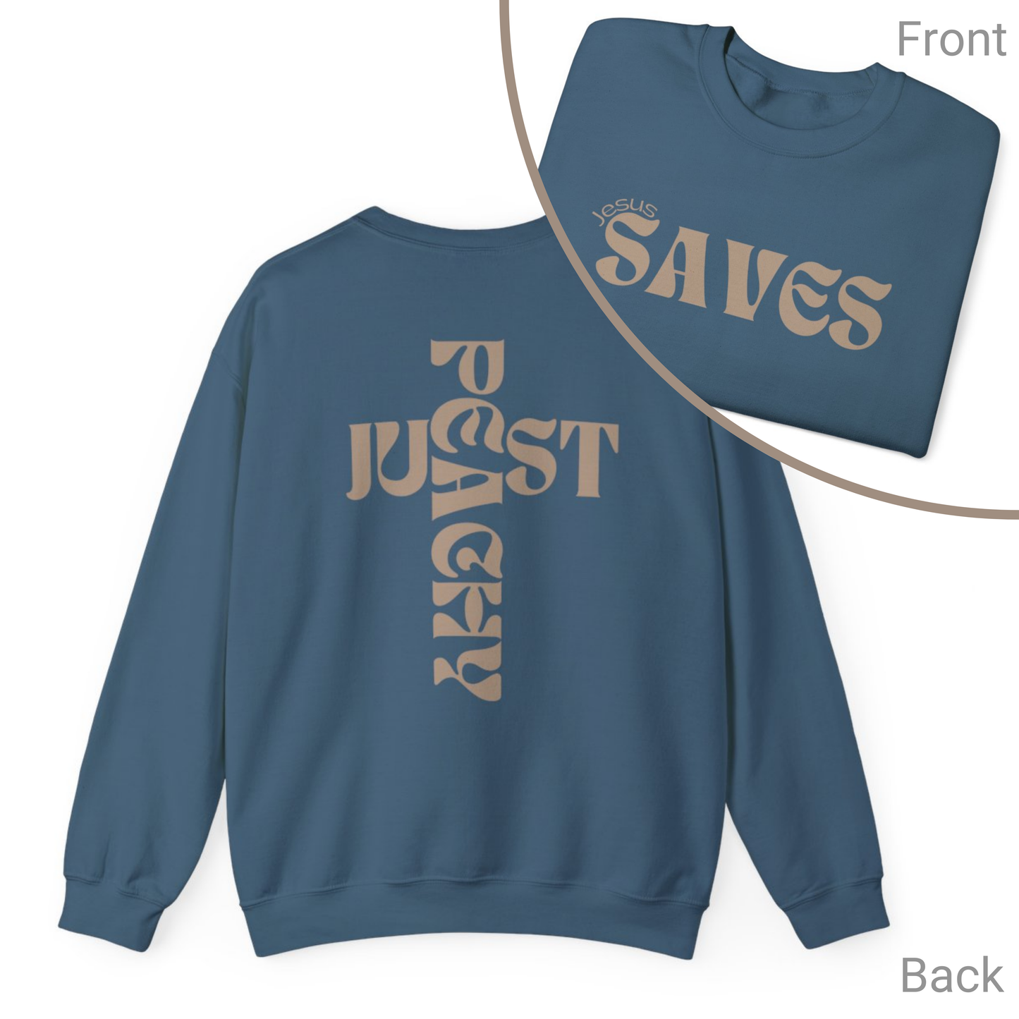 JP Jesus Saves Crewneck